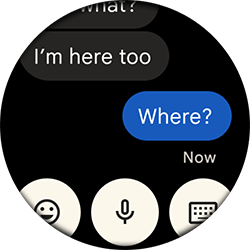 message chat ui screen