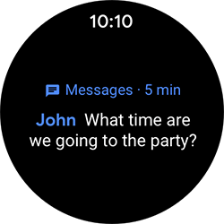 message chat ui screen